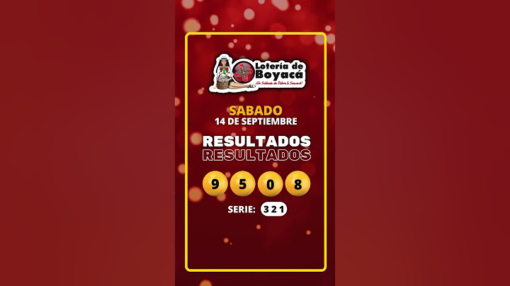 RESULTADO DE LA LOTERIA de BOYACA del 14 de septiembre DE 2024 #Shorts #Loteria