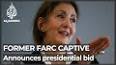 Colombia's <b>Ingrid Betancourt</b> announces presidential bid - YouTube