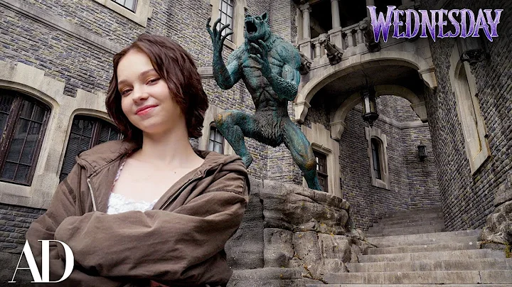 Touring the ‘Wednesday’ Season 2 Part 2 Set (ft Emma Myers) | Set Tour | Architectural Digest