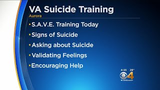 VA Suicide Training Focuses On S.A.V.E. Training
