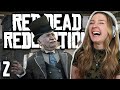 This Game Is HILARIOUS First Time Playing Red Dead Redemption Part 2 