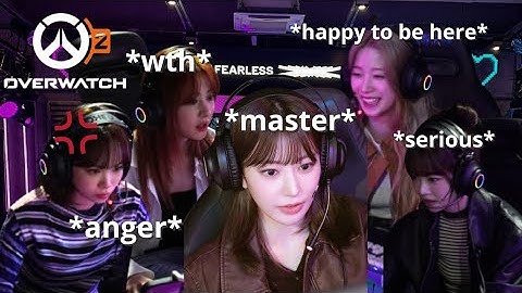 Sakura *Carried* Overwatch 2 Game Play New Collaboration (LE SSERAFIM OT5 Funny Moments)