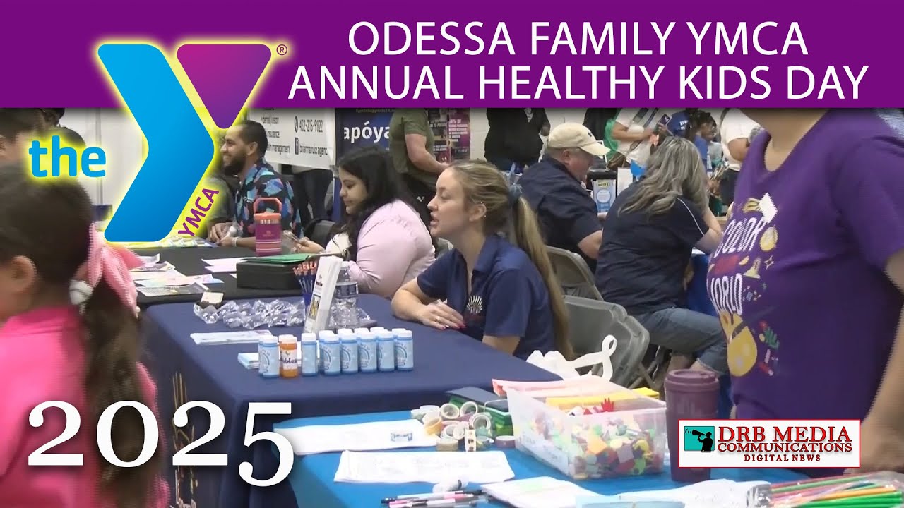 Odessa Family YMCA Healthy Kids Day 2025 - YouTube