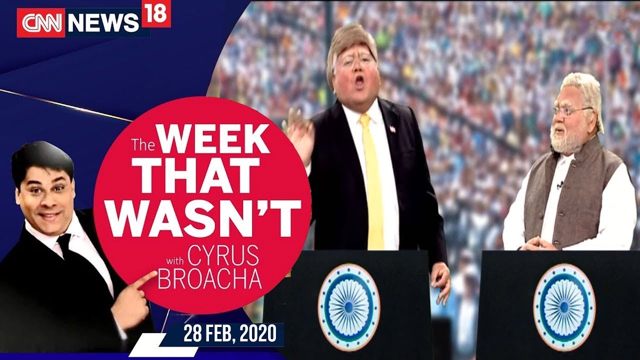 Trump Visit A Huge Success | The Week That Wasn't With Cyrus Borcha | CNN News18