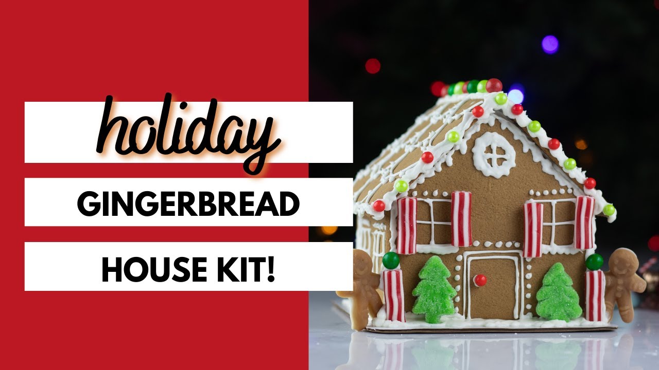 NEW Holiday Gingerbread House!