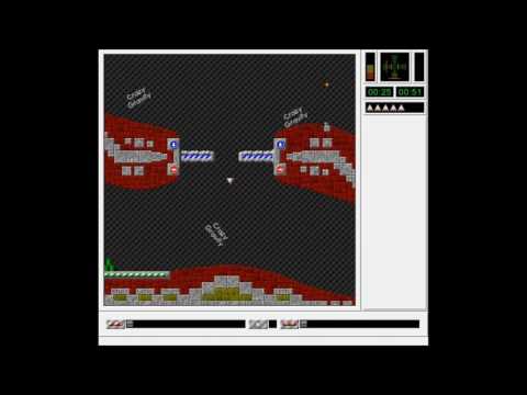 Crazy Gravity (1996) Speedrun - Level 1 - Very Difficult - 0:45