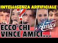 AMICI: ECCO CHI VINCE, secondo l'Intelligenza Artificiale! C'è una SORPRESA...
