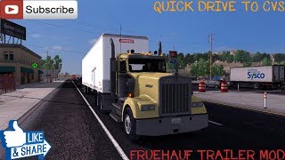 American Truck Simulator: Quick drive to CVS[Pallet drop off]