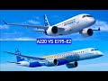Airbus A220 vs Embraer E195-E2: E2 vs A220, which is BETTER?