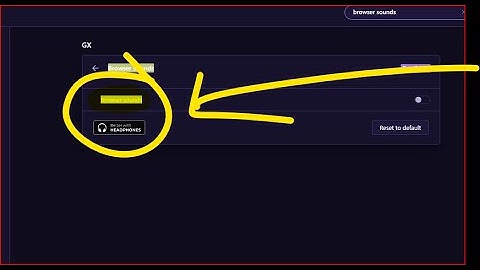 Opera Browser Sounds: HOW TO TURN OFF