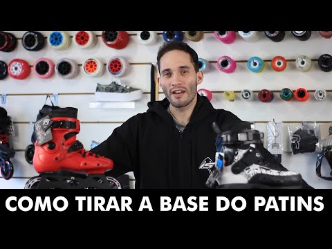 Como tirar a base do patins