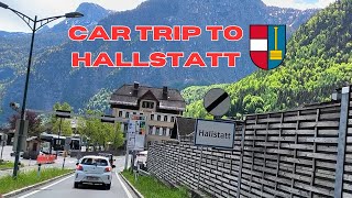 Car trip to Hallstatt, Austria