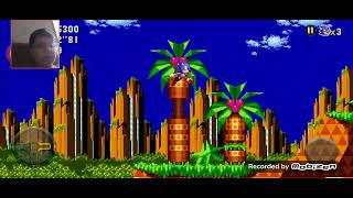 O primeiro vídeo jogando sonic cd