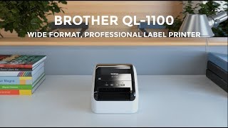 BROTHER QL-1110NWB PTouch Printer Label Barcode QL1110 NWB WiFi Large Shipping Cargo Label Garansi Resmi 3Thn