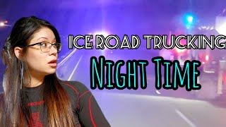 Icey Roads in Texas || Overnight Drive 🚚