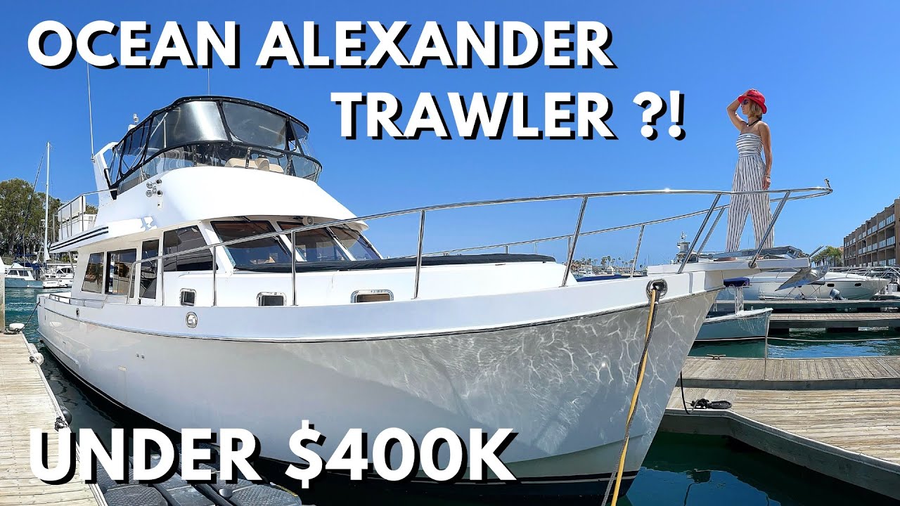 $399,500 2005 OCEAN ALEXANDER Classico Sedan Yacht Tour / Trawler Liveaboard