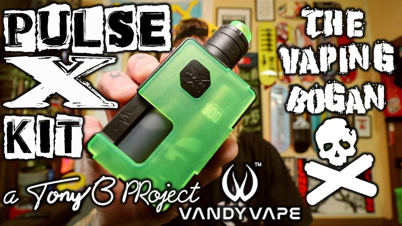 Pulse X Kit | Tony B Project X Vandy Vape | Full Rundown | The Vaping ...