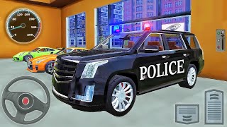 Car Simulator 2 - Cadillac Escalade & Mercedes-Benz G63 Police Chase - iOS Android Mobile Gameplay screenshot 5
