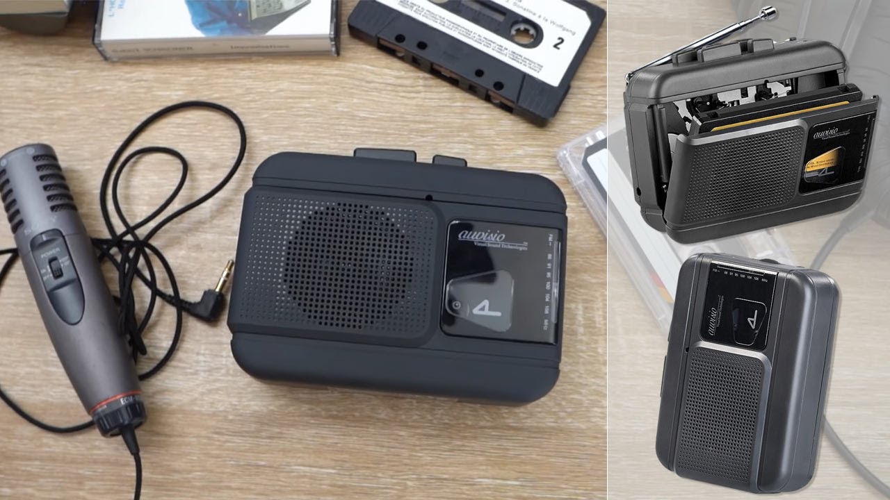 Ce lecteur de cassette audio est aussi une enceinte Bluetooth