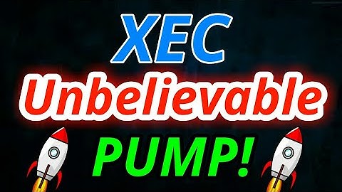XEC Ecash unbelievable Pump! || XEC Technical analysis || ecash XEC Price Prediction