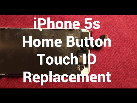 IPhone 5s Home Button Touch ID Replacement How To Change