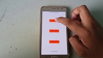 Project Android Click Here Game