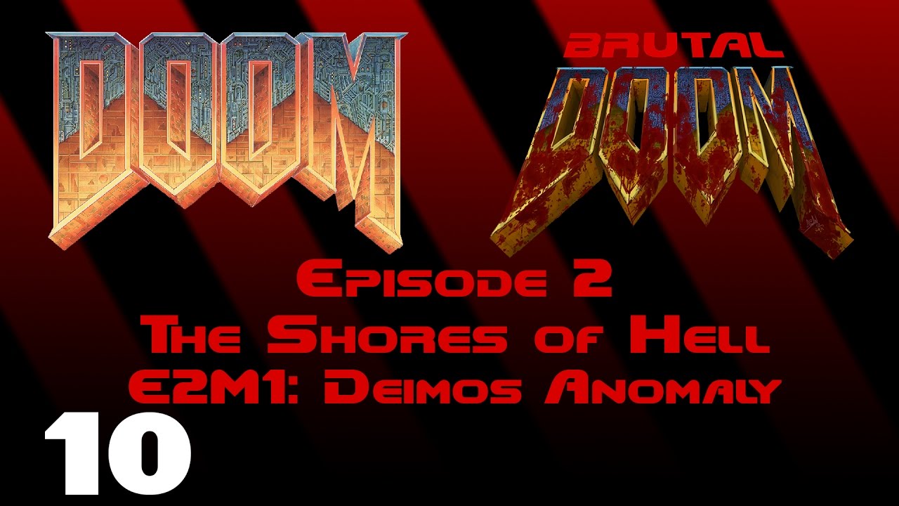 Doom - The Shores of Hell - E2M1: Deimos Anomaly (1993) Playthrough w ...