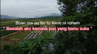 Lirik dan arti Haholongan - Jun Munthe