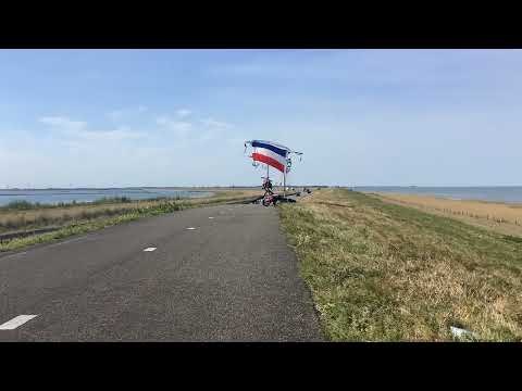 The Netherlands ( Looking at Enkhuizen ( - Lelystad) dijk 02/09/2022