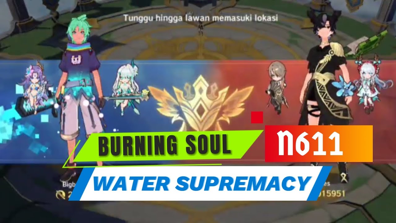 BURNING SOUL PARA KINK N611 ⚔️ (WATER ECHO) - THE LEGEND OF NEVERLAND