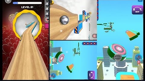 Sky Rolling Ball 3D - Going Balls 3D Walkthrough All Levels Gameplay | (Android,ios 81-81
