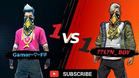 Free Fire 1v1 with subscriber like and subscribe free fire video #gaming #freefire 