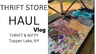 Thrift Store Haul @ Thrift & Nifty 🥹 | Family Camping Adventure