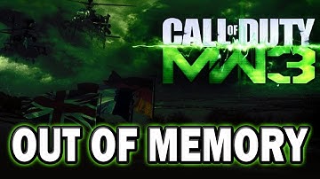COD MW3 - OUT OF MEMORY