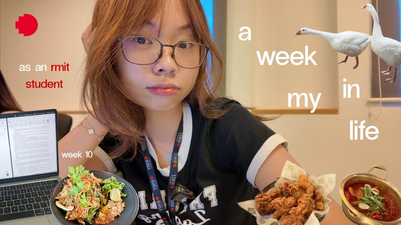 một tuần bận rộn ở RMIT: sv năm nhất digital marketing với dl ngập đầu, chỉ có học và đi họp club📚
