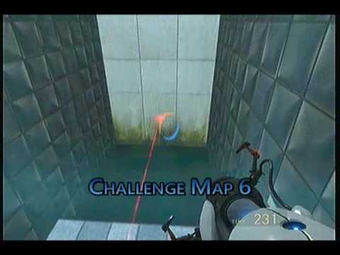 Portal Still Alive Challenge Map 6