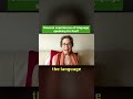 Unusual Experiences of Language Speaking for Itself