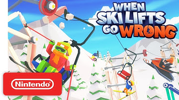 When Ski Lifts Go Wrong - Launch Trailer - Nintendo Switch
