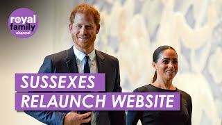 Harry and Meghan Launch 'Rebrand' Using Sussex Royal Titles