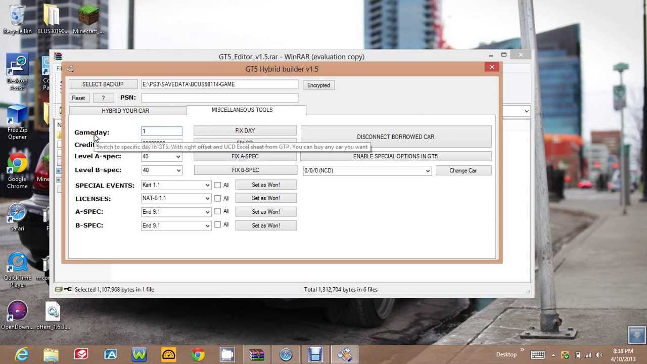 GT5 Garage editor V1.5 Tutorial - YouTube