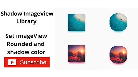 Shadow ImageView Implementation In Sketchware