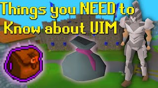 [OSRS] 5 Things You Should Know About UIM