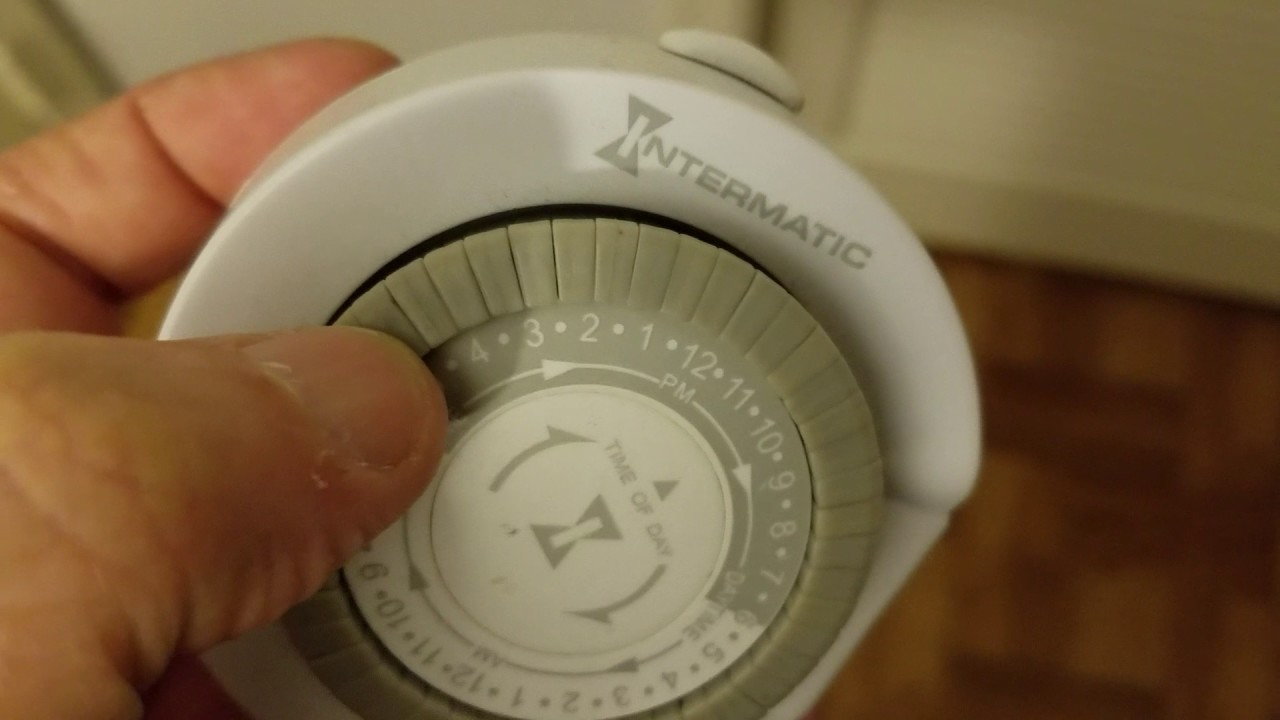 Intermatic Indoor Timer instructions - YouTube