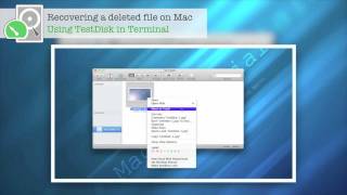 OSX: Restoring deleted files - QUICK & FREE