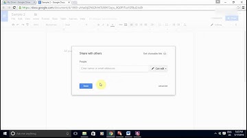 Creating a Google Doc