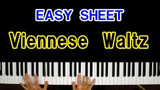 Viennese Waltz(Gillock)Piano Tutorial EASY sheet| K2