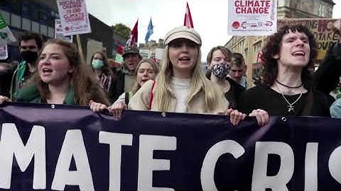 Young activists demand more action at COP26