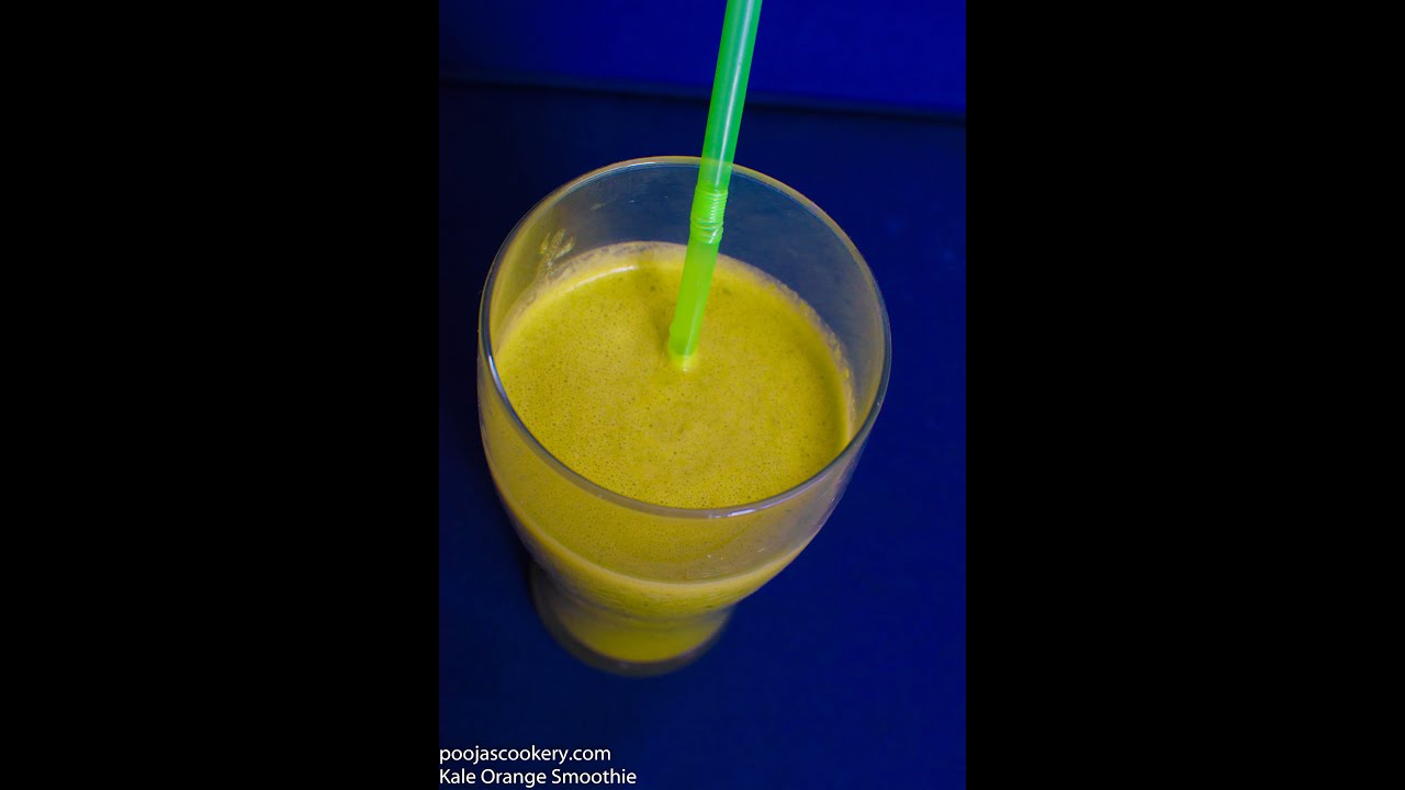 Kale Orange Smoothie YouTube