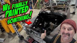 Transforming Our '49 GMC Roadster With A Fresh Paint On The Chassis! by Halfass Kustoms 55,947 views 1 month ago 42 minutes