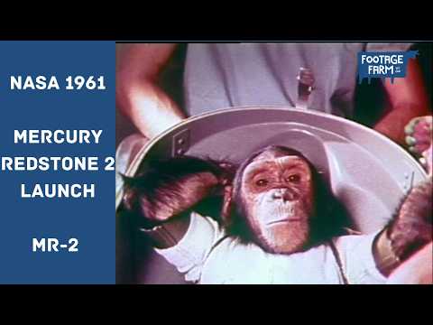MR-2 - Mercury Redstone 2 Launch | NASA 1961 | Footage Farm 221228-10